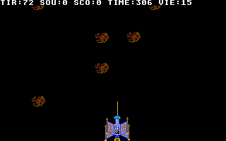 Spacewar atari screenshot